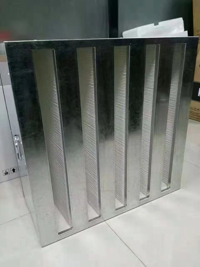 V型高效空氣過濾器又稱W型高效過濾器，箱式高效過濾器，W型V型組合式高效過濾器